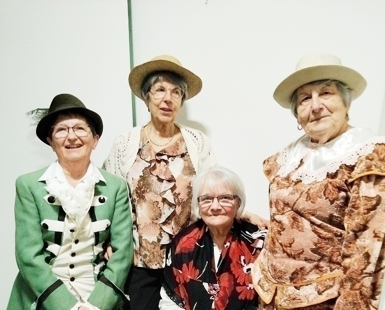 Meddy, Colette, Nicole et Danièle.