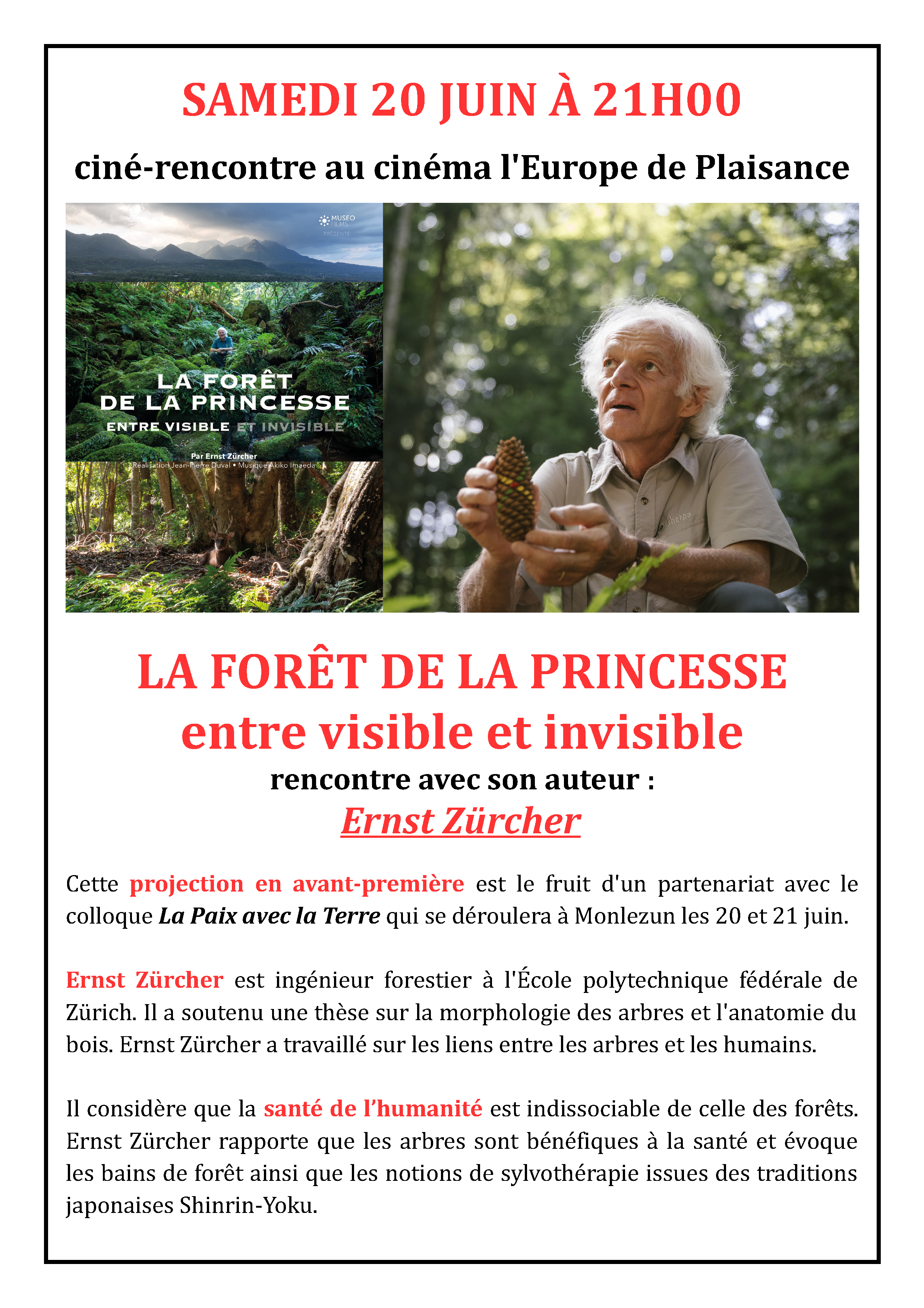 affiche La Forêt et la Princesse