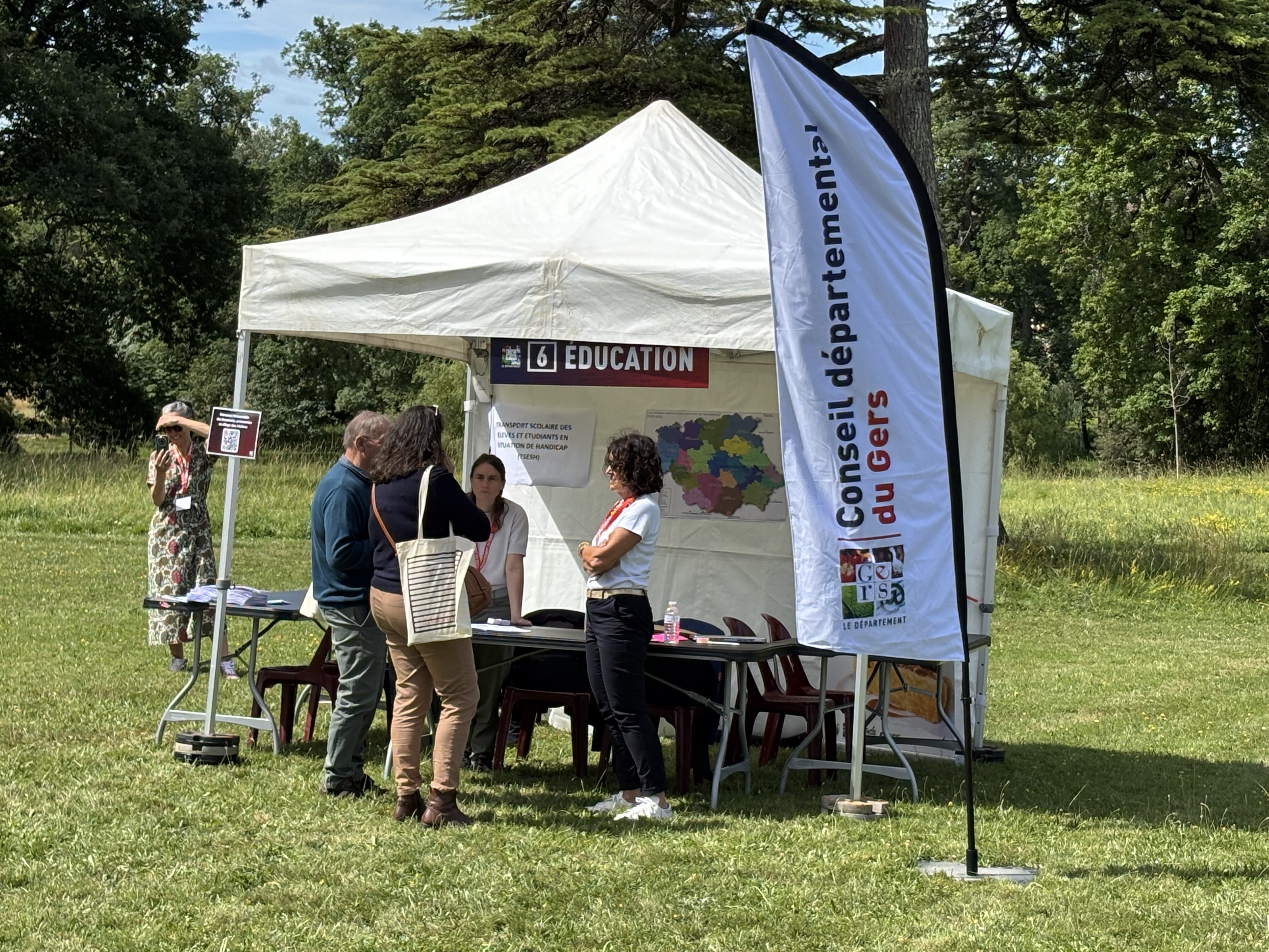 Le stand éducation