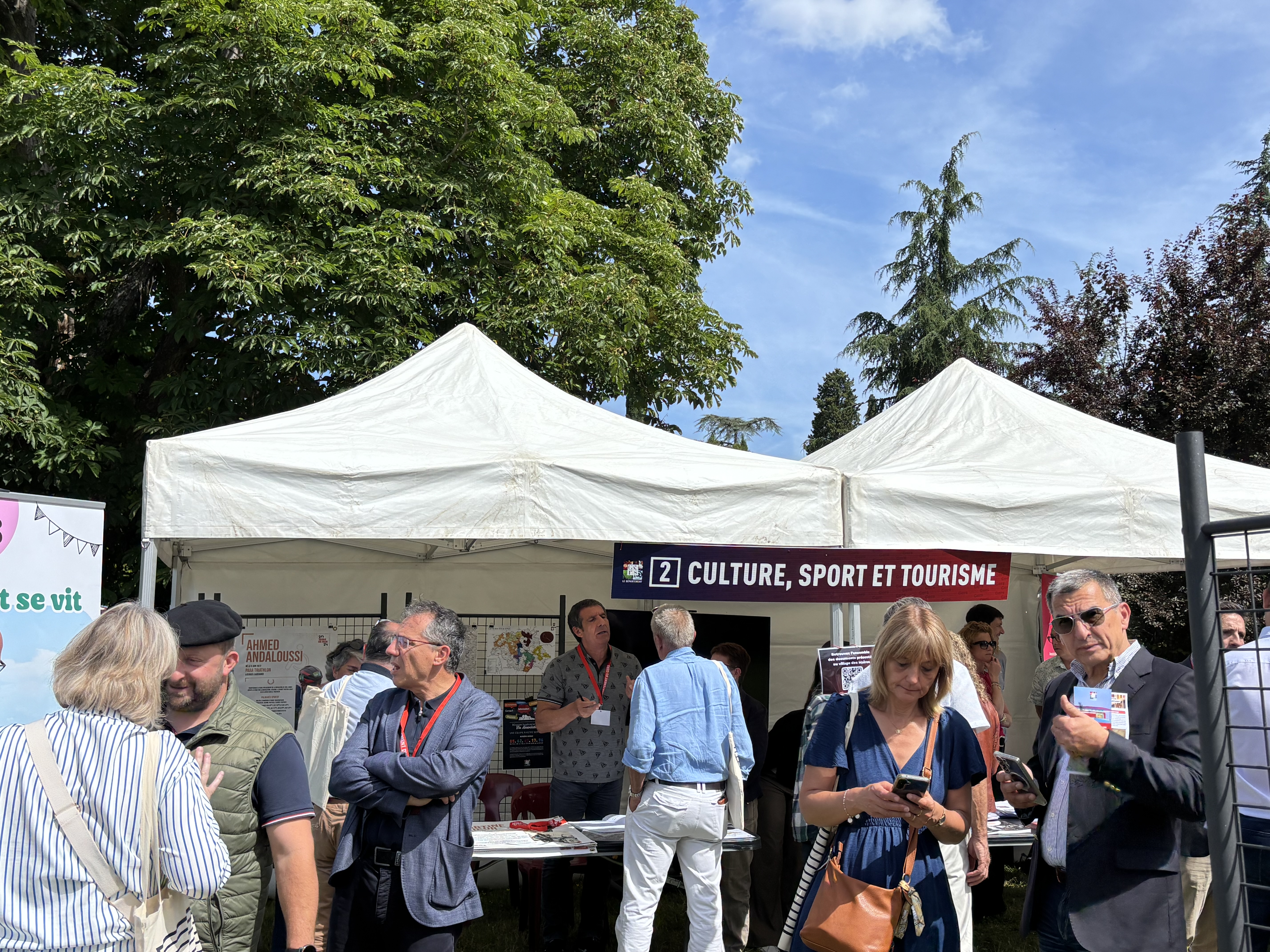 Le pôle culture, sport et tourisme
