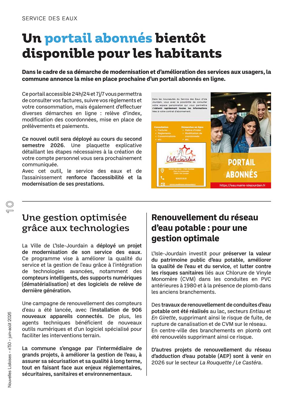 Le n°50 du magazine municipal
