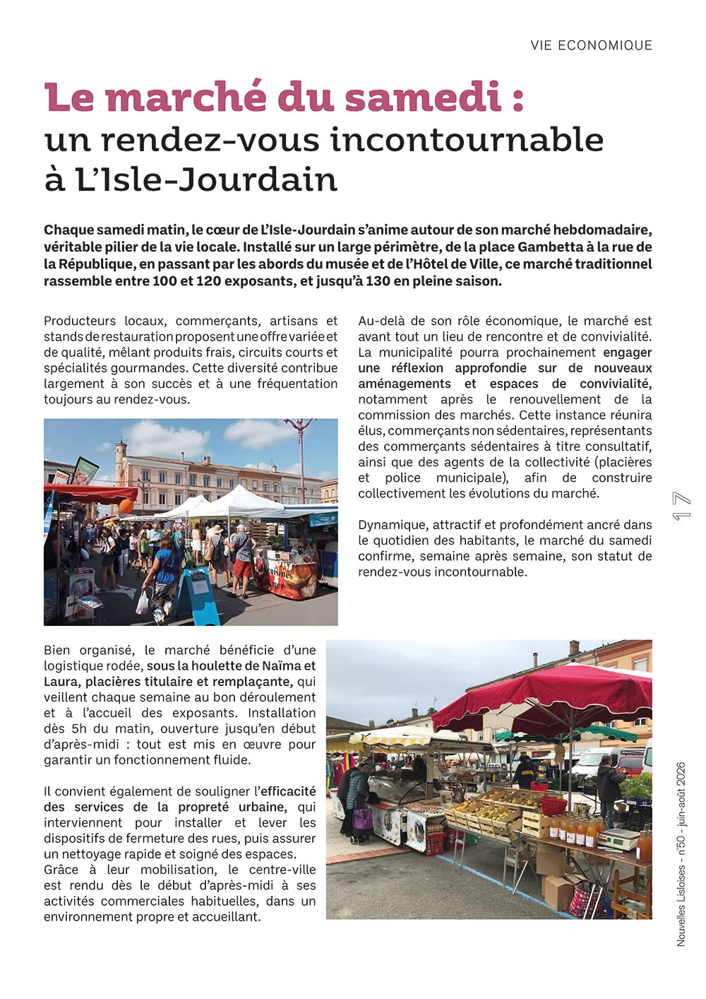 Le n°50 du magazine municipal