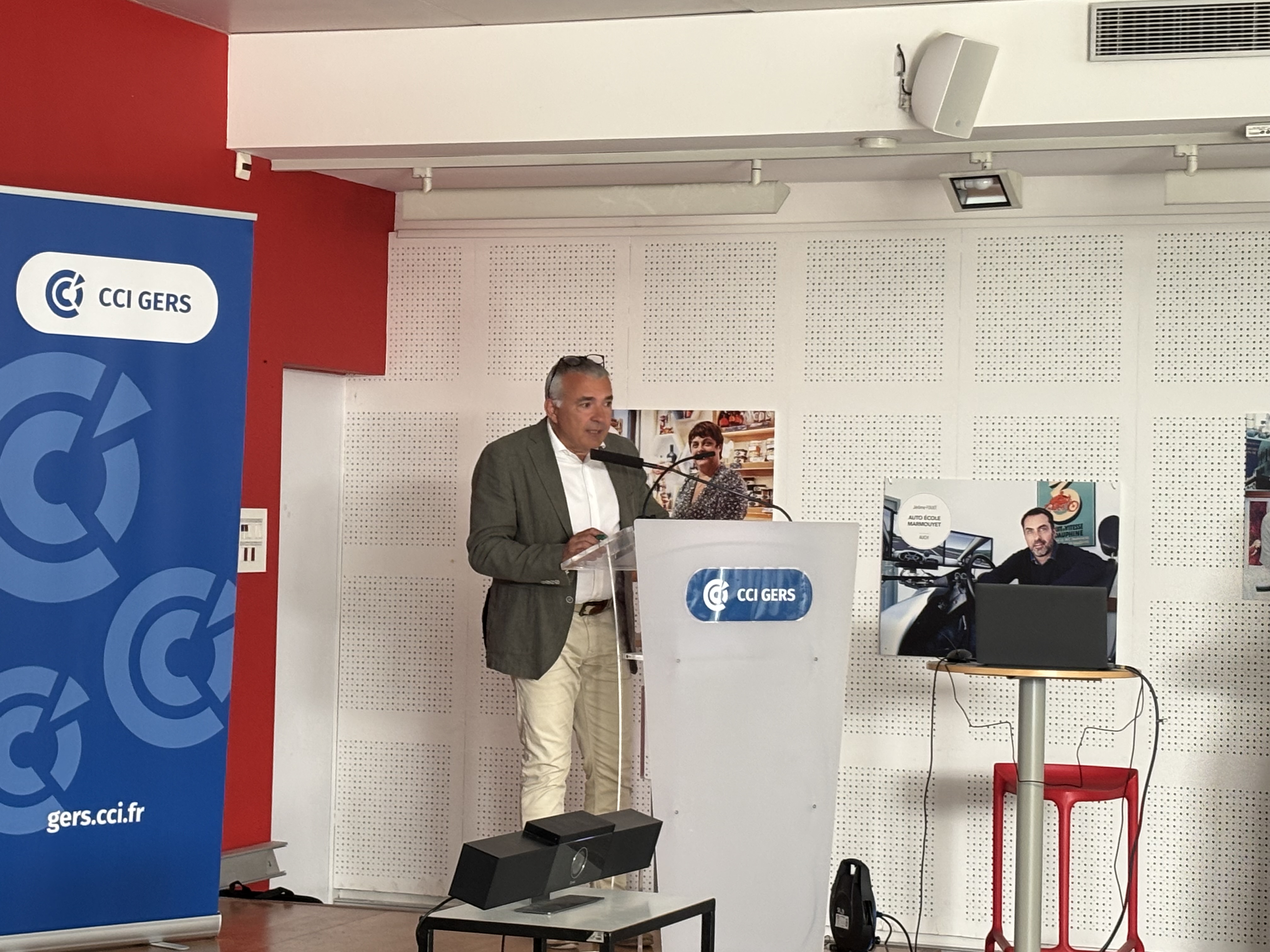 Rémi Branet, président de la CCI