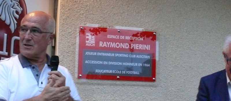 AUCH Le club house d'Auch Football devient l'Espace Raymond Piérini