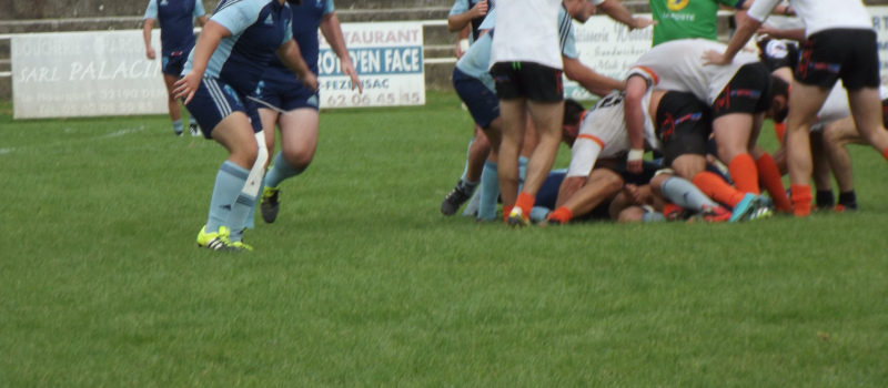 Vic fezensac.Rugby:les vicois n'ont pas fait de détails