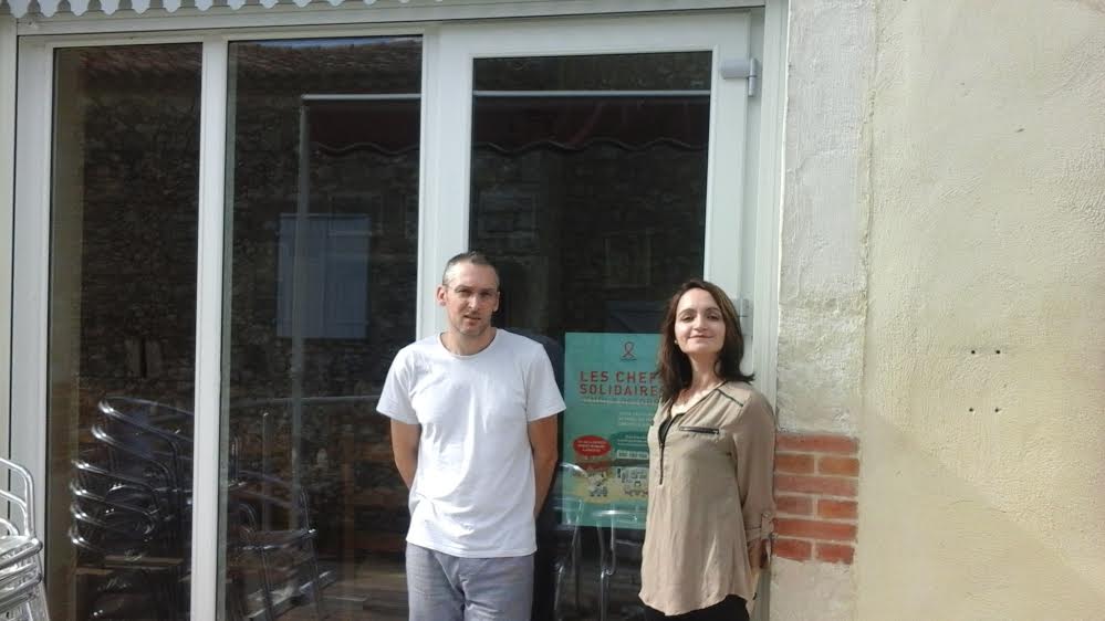 Eric (cuisinier) & Laetitia (serveuse).jpg