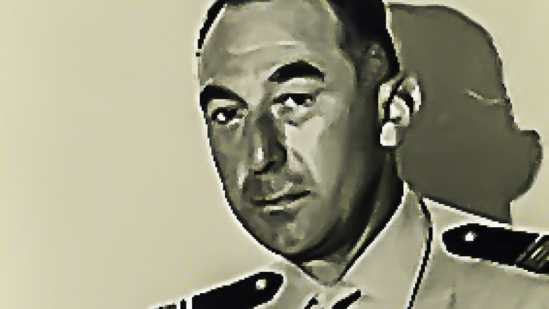 TARSAC Honneur au colonel Gérard Dupont à Tarsac