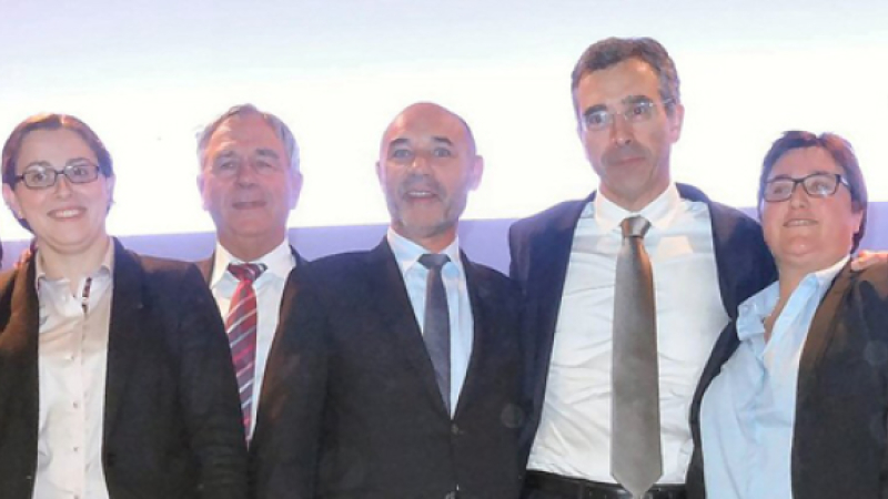 Candidat à la Présidence de la région Languedoc-Roussillon,Dominique Reynié est venu présenter son programme à ses militants et sympathisants 