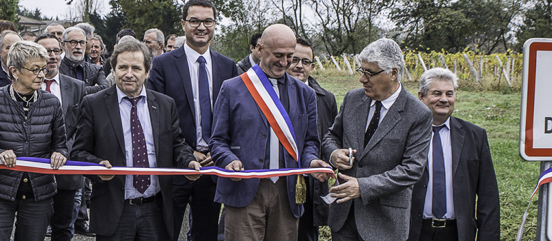 Caupenne-d'Armagnac, 1er village Très haut débit du Gers