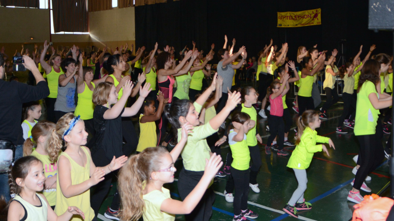 PAVIE Gros succés de la matinée PILOXING et ZUMBA au profit du téléthon