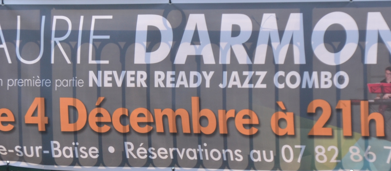 VALENCE SUR BAÏSE Laurie Darmon et le Never Ready Jazz Combo ce soir 4 décembre à la salle des fêtes 