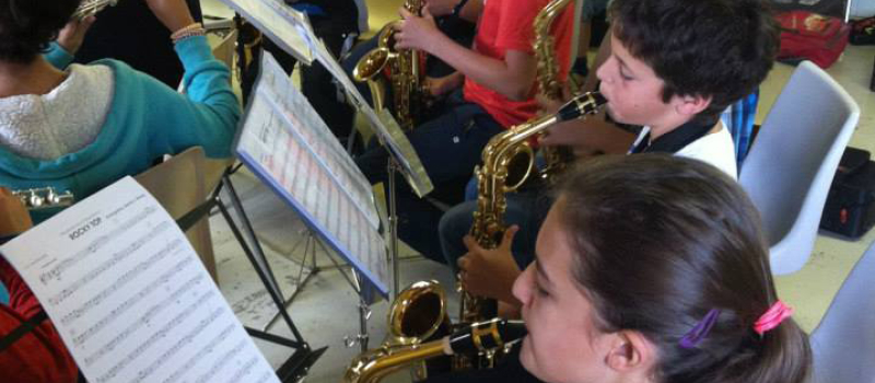 MONTESQUIOU   l'orchestre junior du terroir d'Artagnan 