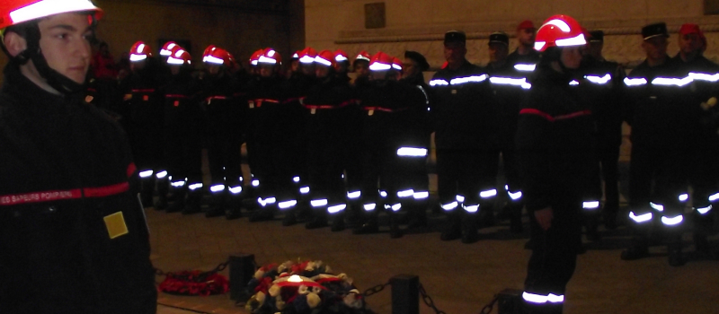 GERS : Les jeunes sapeurs-pompiers gersois participent au ravivage de la flamme à l