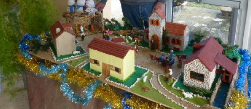 Marciac la belle crèche des Mille Soleils