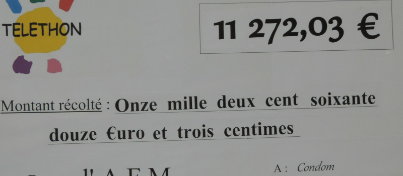 Condom téléthon