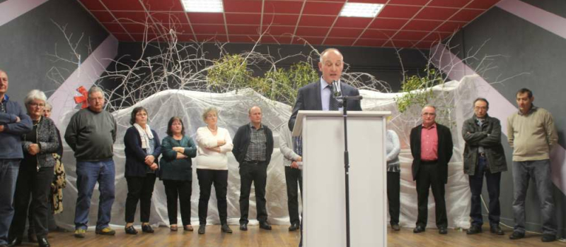 CASTELNAU D'AUZAN LABARRERE : Voeux du maire