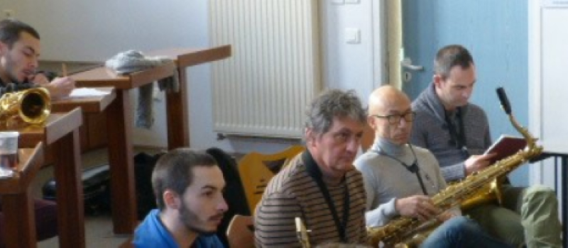 Master-class à l'auditorium du collège