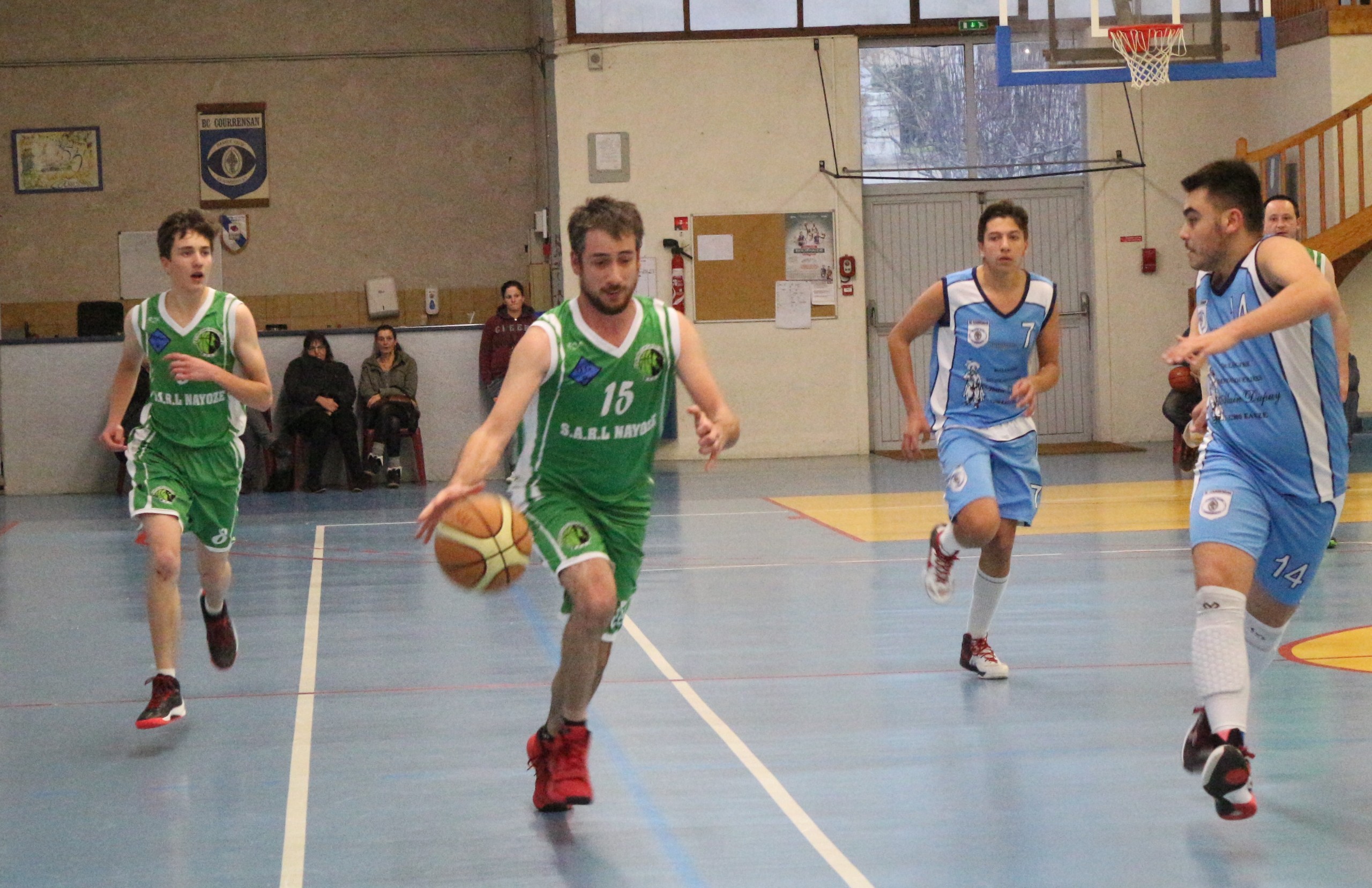 Fabien et ses copains en course vers le maintien