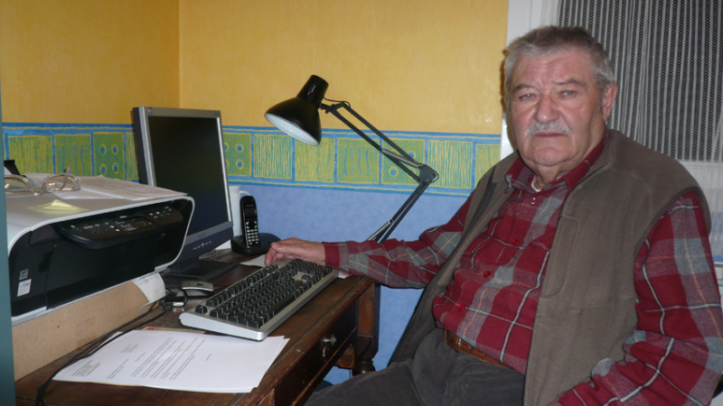 Georges Pérès parle et écrit le patoues gascoun