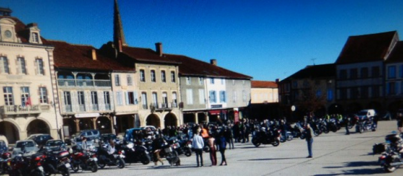 Rassemblement motos