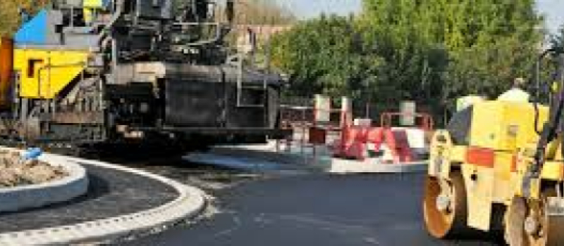 TRAVAUX SUR LA RN 124 DANS LA TRAVERSE DE VIC-FEZENSAC