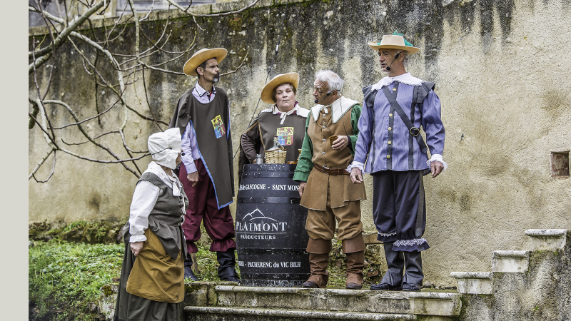 Aignan, Sabazan, Termes-d'Armagnac, Lupiac, Riscle, Plaisance etc.: Saint Mont Vignoble en fête