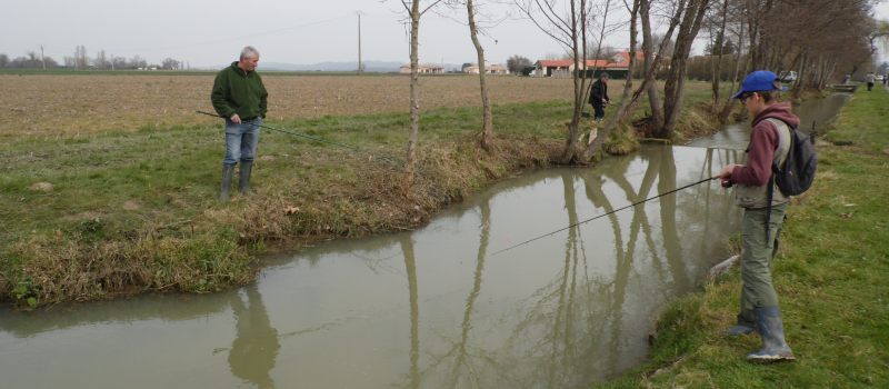 Pêche a la truite 