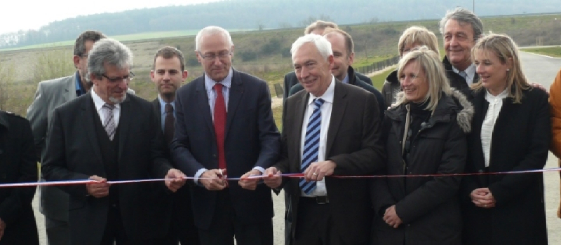 PUJAUDRAN  : La zone d'activité du Roulage inaugurée
