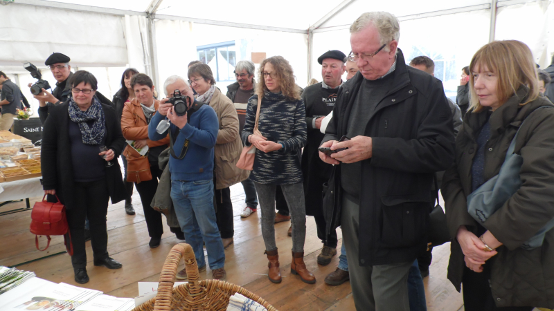 Démonstration culinaire dans le cadre du Saint-Mont en fêtes 