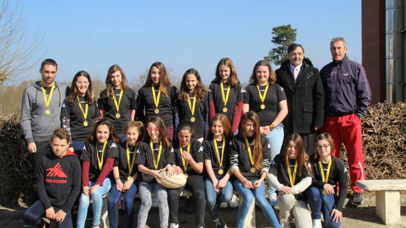 Cazaubon : Les collégiennes sont championnes d’Académie