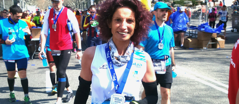 Le vécu d'une marathonienne à Barcelone