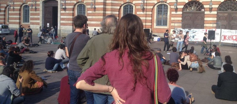 " Nuit debout", un moment partagé entre un de nos correspondant et un manifestant