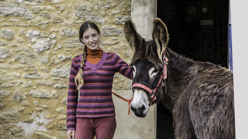 À Sabazan, l'initiation à l'équitation se pratique à Candaou