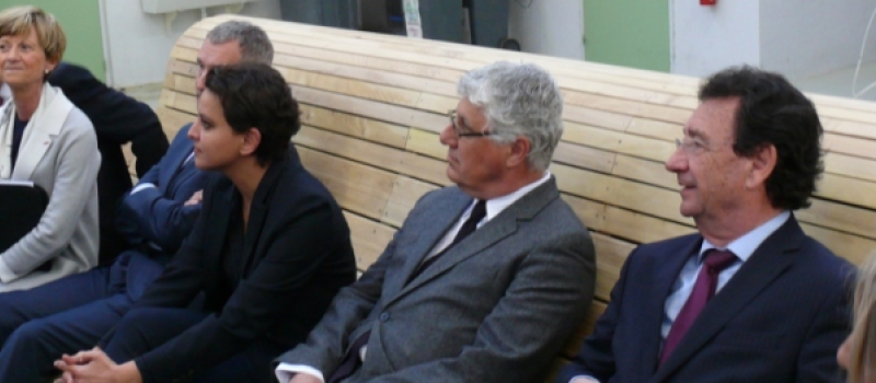 LA VISITE DE NAJAT VALLAUD-BELKACEM AU LYCEE DU GARROS