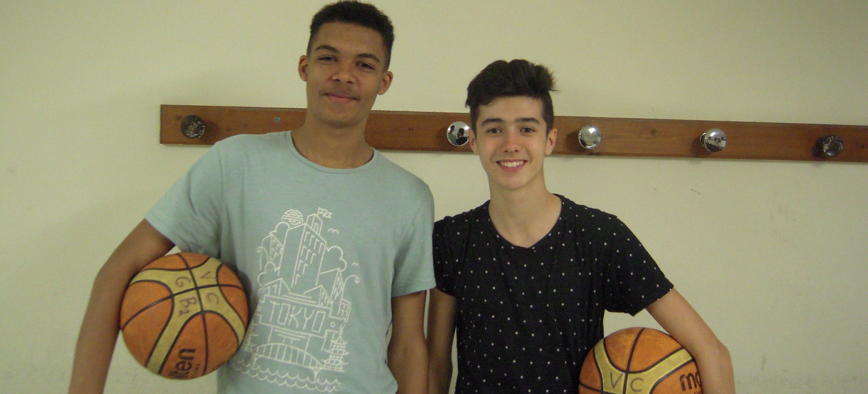 Sacha et Titou visent le Haut-niveau en basket.