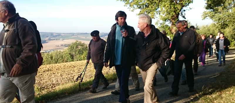 Randonnée pédestre du 8 mai à Miramont Latour