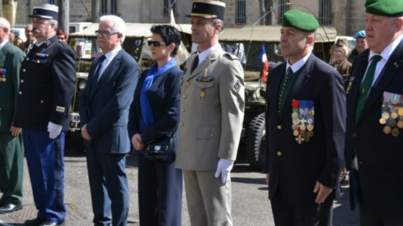COMMEMORATION DU 153 ème ANNIVERSAIRE DU COMBAT DE CAMERONE A AUCH