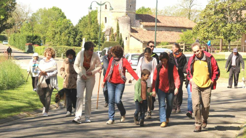 Plus d'une soixantaine de randonneurs