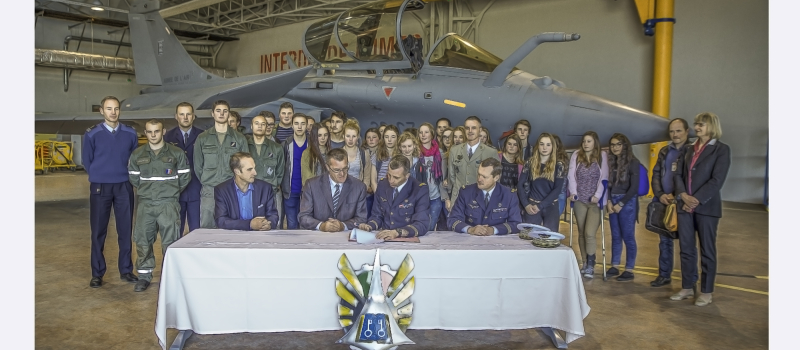 Convention entre cité scolaire de Nogaro et base aérienne de Mont-de-Marsan