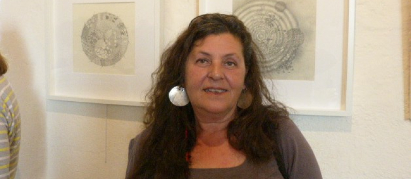 Angèle Chanjou  à l'Ane bleu