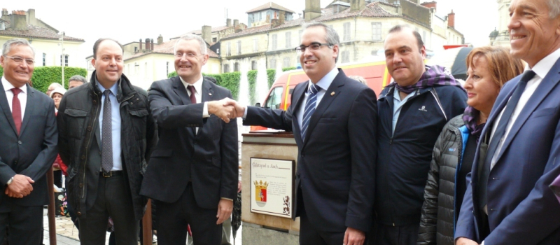 RECEPTION DES ELUS DE CALATAYUD  dans le cadre de "L'EUROPE S'INVITE A AUCH"