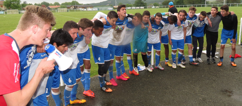 Les U17 du football club mirandais en grande forme