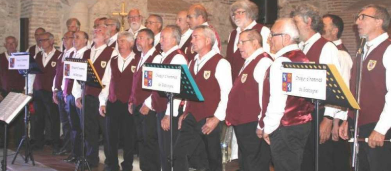 Cazaubon : Le Chœur d'hommes de Gascogne est de retour