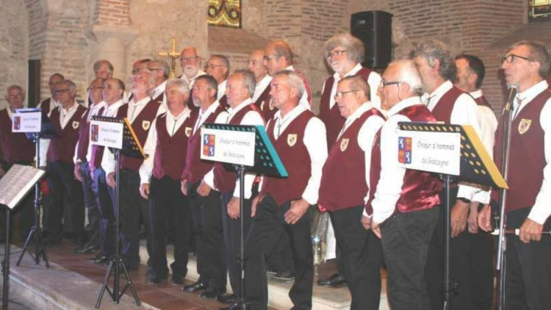 Cazaubon : Le Chœur d'hommes de Gascogne est de retour