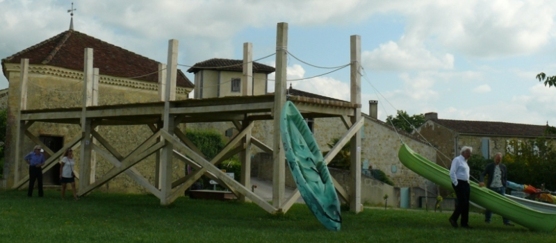 "En attendant la mer", une oeuvre monumentale de Béatrice Darmagnac