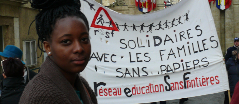 Vendredi 10 juin à 11 h 30, les lycéens manifesteront pour soutenir Leïla, Megi, Fatma, et Santiago sous le coup d’une obligation de quitter le territoire français