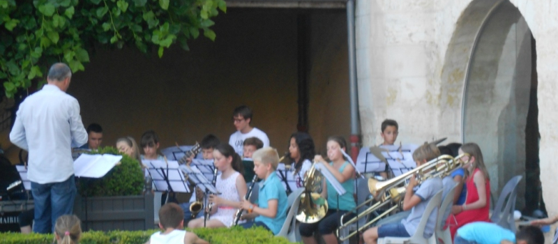 Le jardin du musée des Jacobins théâtre de la Fête de la Musique