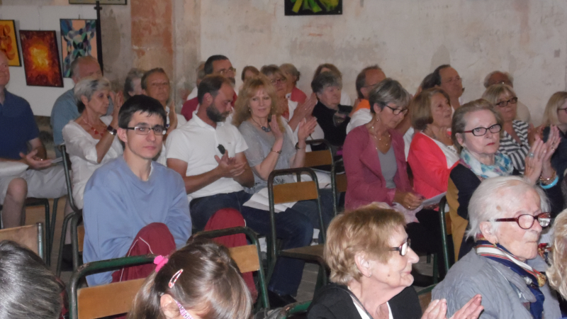 Belle soirée de chant choral en l'église de Mazères 
