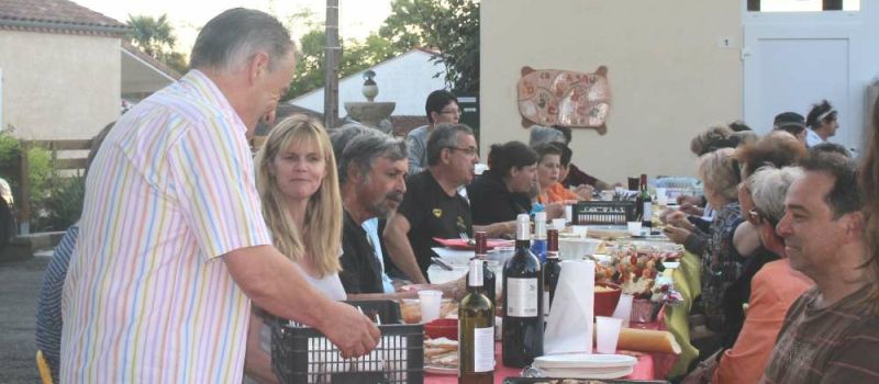 Cazaubon : La première  fête des voisins au quartier Cappin a eu lieu
