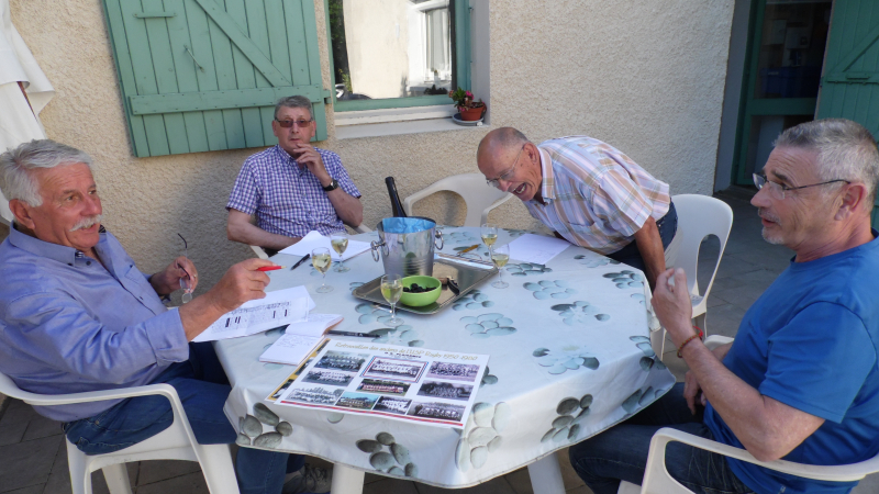 Retrouvailles des anciens de l' U S Plaisance Rugby